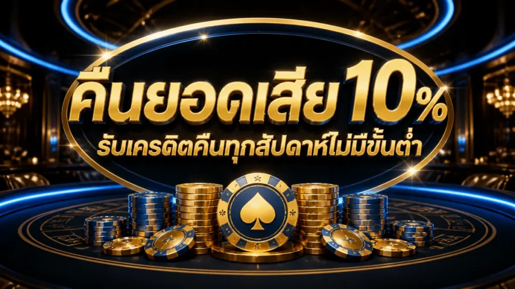 คืนยอดเสีย 10%
