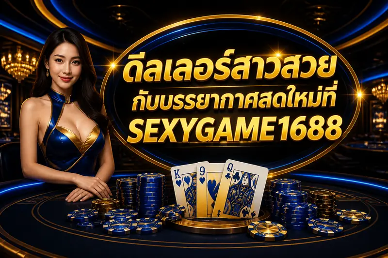 ดีลเลอร์สาวสวยกับบรรยากาศสดใหม่ที่ SEXYGAME1688
